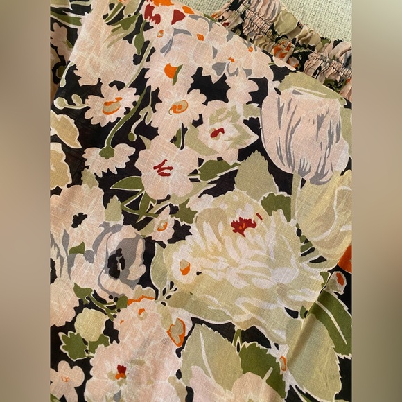 The Great. Canary Midi Skirt Vintage Rose - Picture 7 of 13